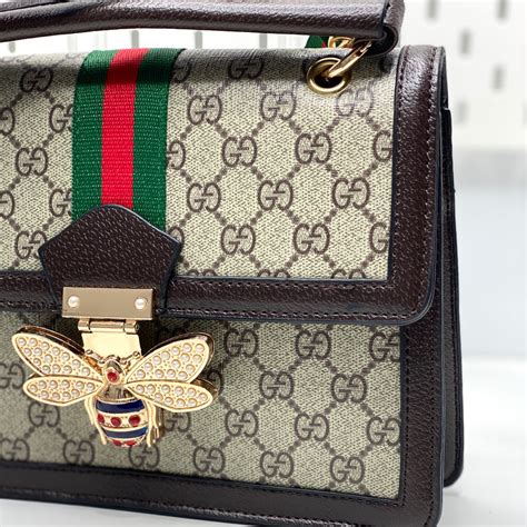 gucci queen margaret bee bag